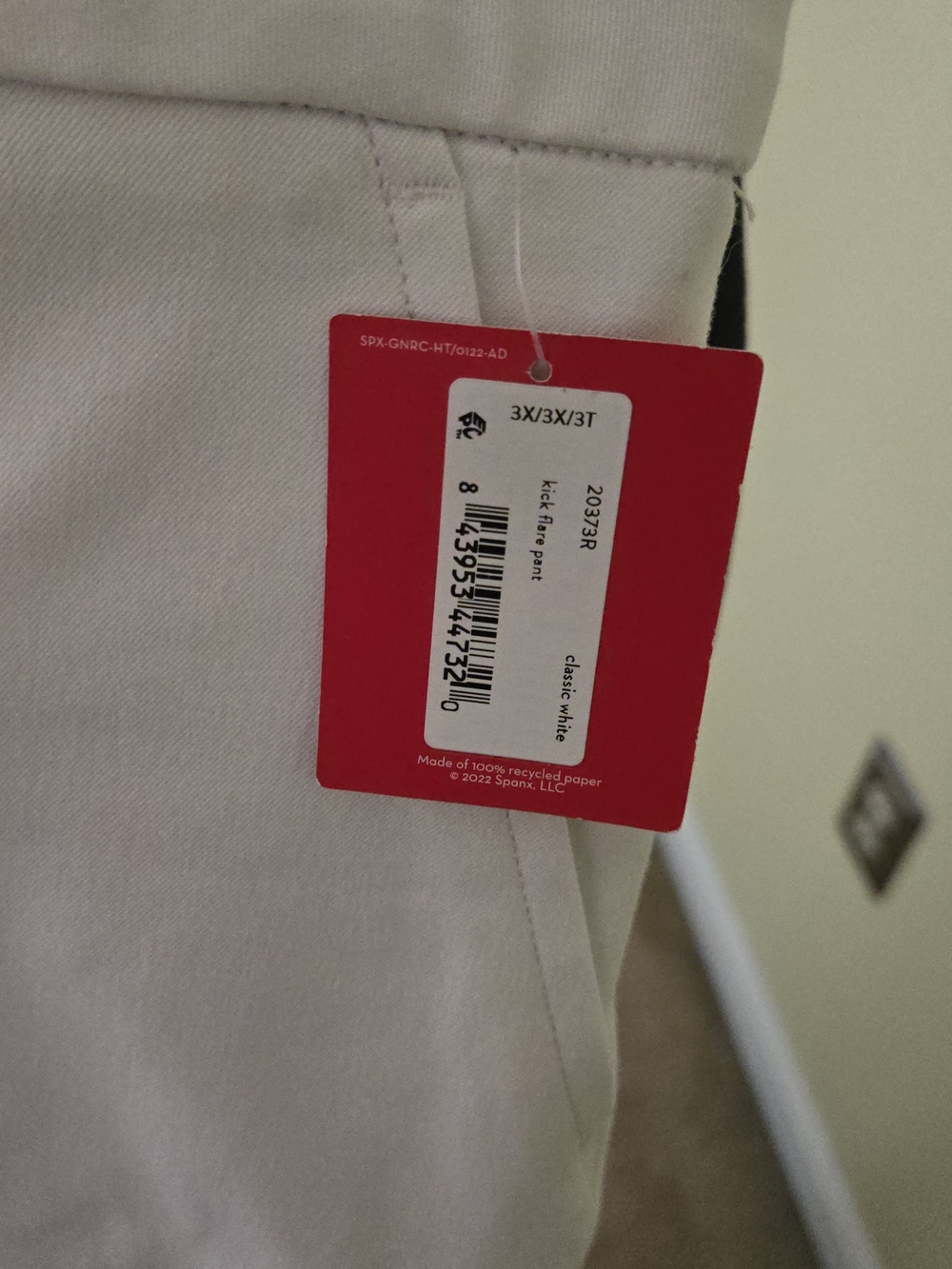 Spanx White Wide-Leg Pants NWT - Picture 2 of 7